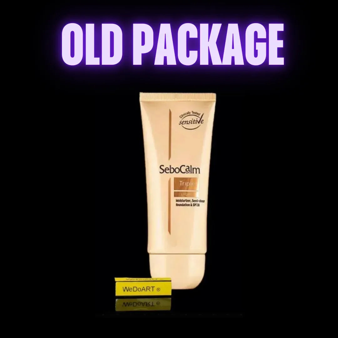 SeboCalm Triple -Light 70ml Moisturizer, sheer foundation and sunblock Sebocalm for sensitive skin