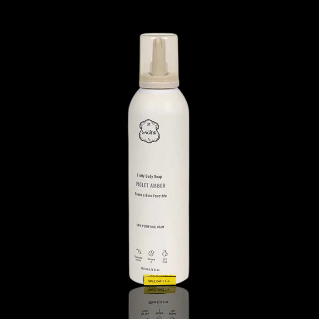 Laline Fluffy Body Cream-Violet Amber LALINE