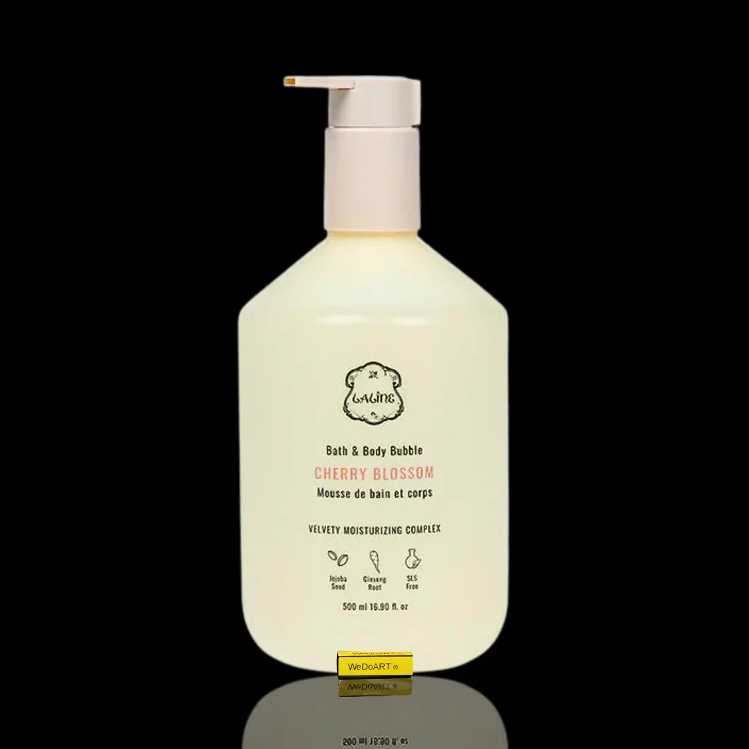 CHERRY BLOSSOM BATH & BODY BUBBLE 500ml / 17Fl.oz LALINE