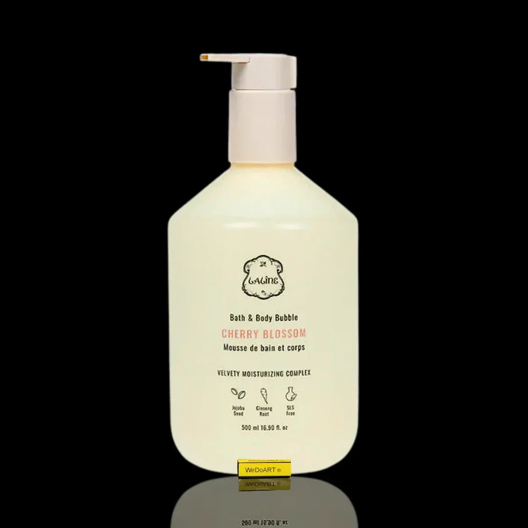 CHERRY BLOSSOM BATH & BODY BUBBLE 500ml / 17Fl.oz LALINE