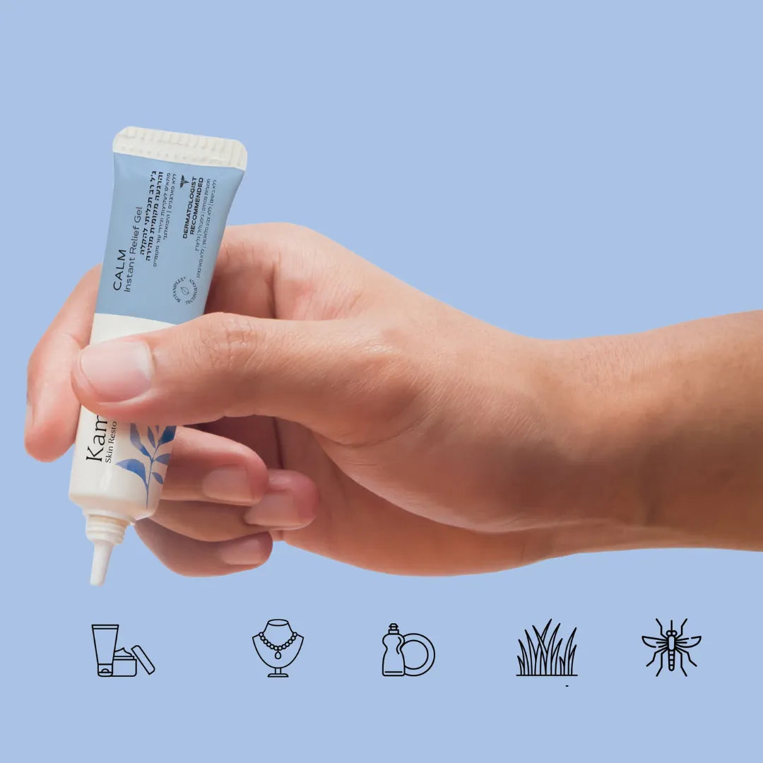 SKIN RELIEF CALMING LOTION for quick relief from irritation and bites 3x 30 ml Kamedis