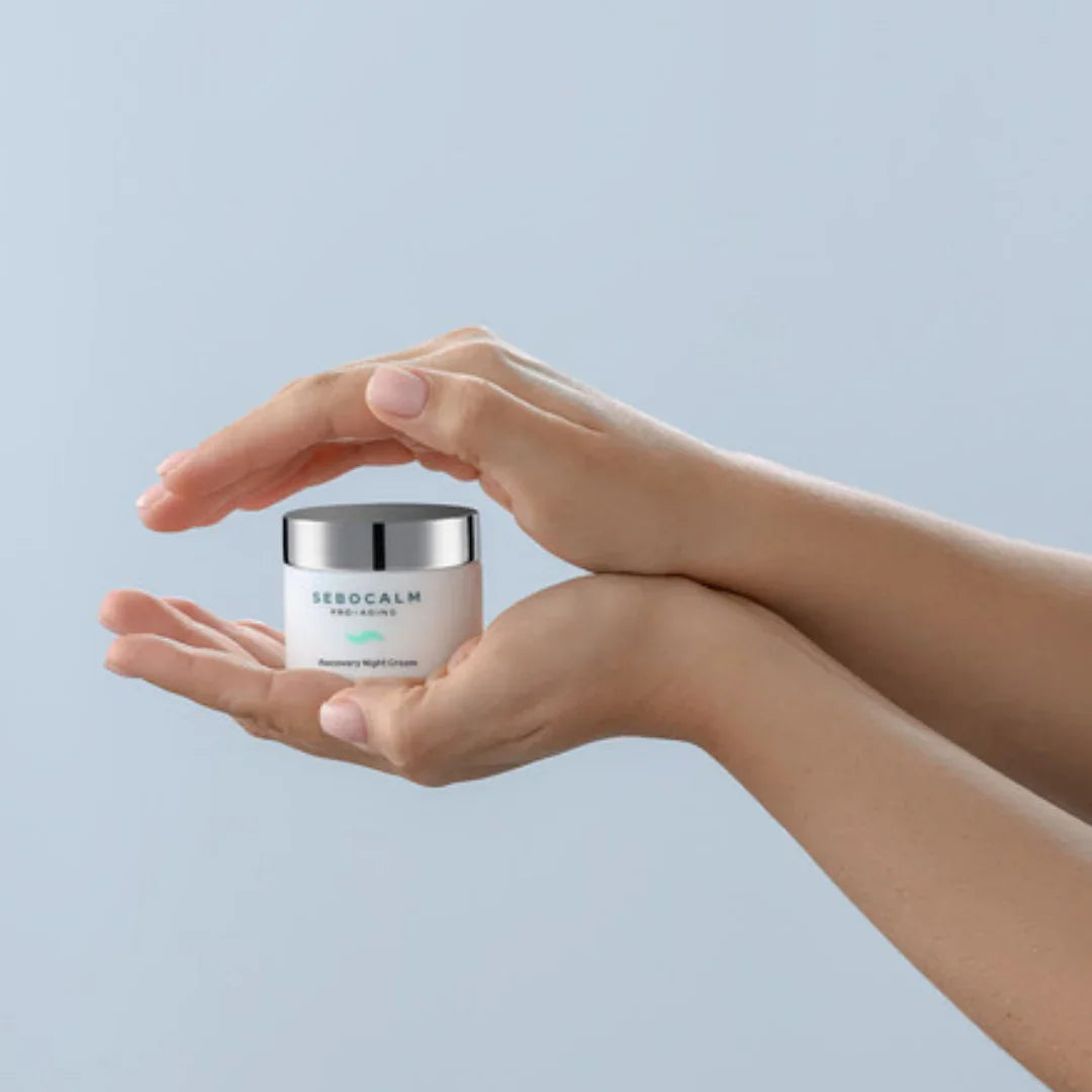 SeboCalm Innovation Recovery night cream enriched with collagen 50 ml Sebocalm for sensitive skin