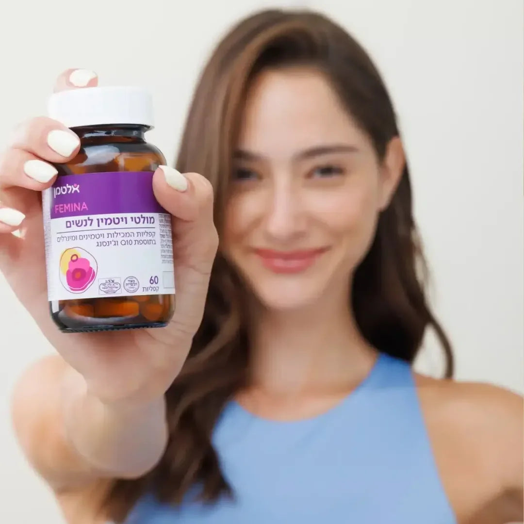 Altman FEMINA 9 MONTHS 60 Omega 3 Capsules+ 60 Multi Vitamin Capsules Altman