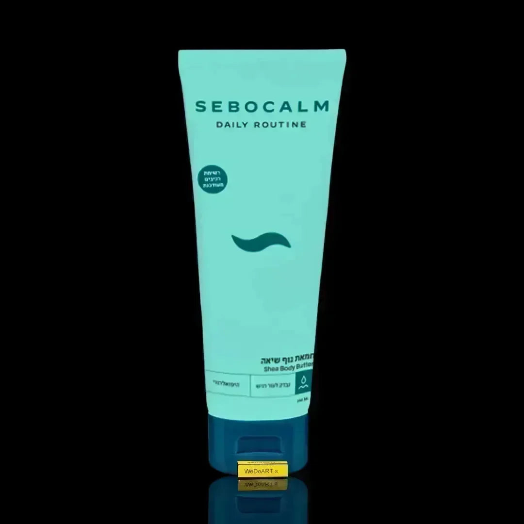 SeboCalm Daily Routine Shea Body Butter 250 ml mint-green tube