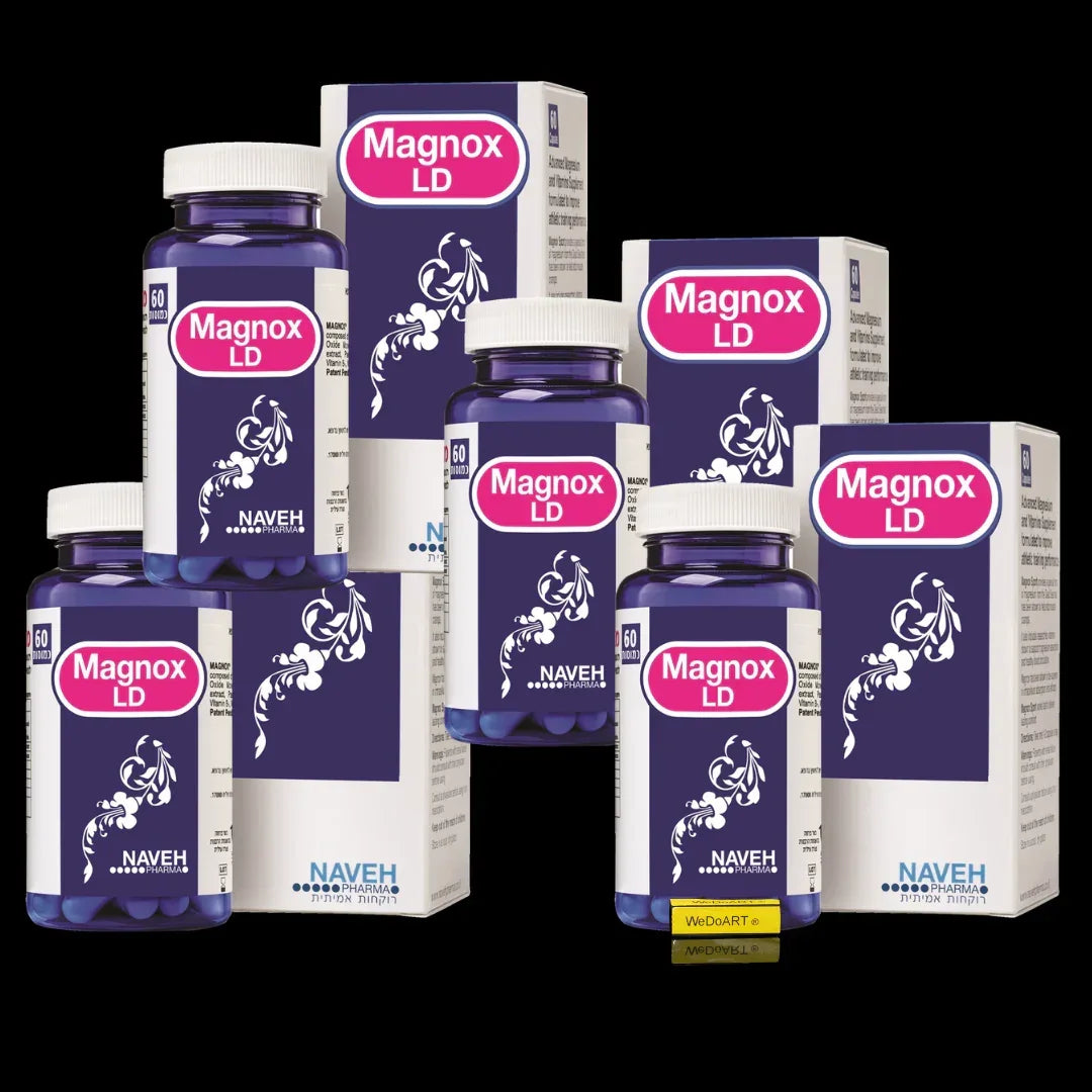 Magnox Lady 4 packs 240 capsuls - (4x60 Capsules) NavePharma