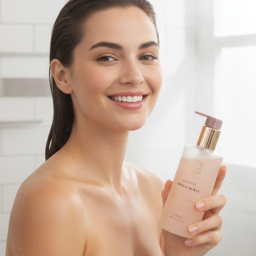 Laline Shower Gel Shea & Kukui 300ml LALINE