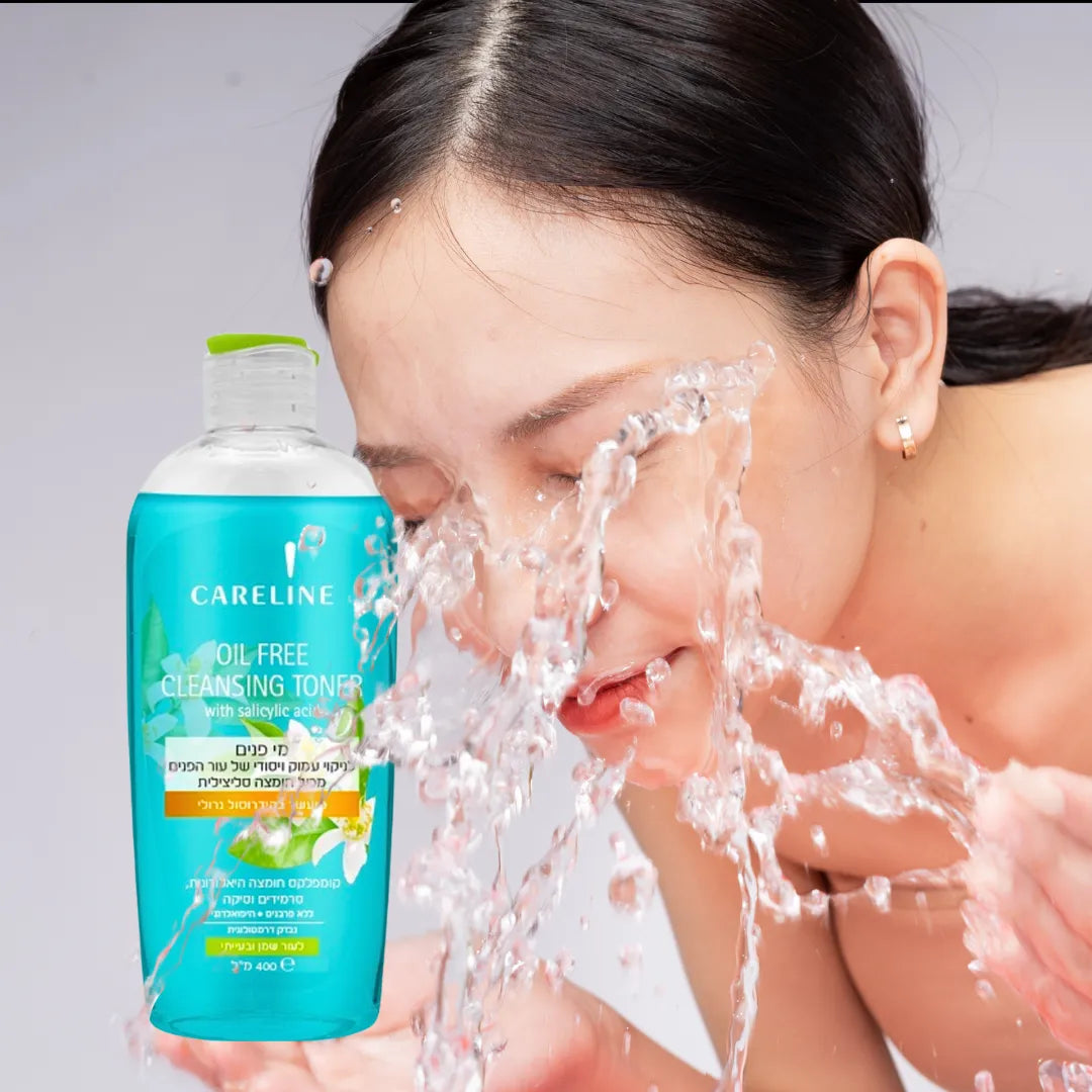 Careline OIL FREE Cleansing Toner for Oily & Problematic Skin 400 ml Careline