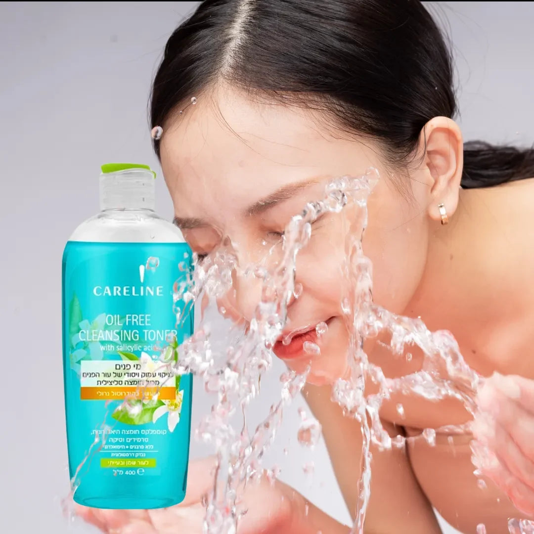 Careline OIL FREE Cleansing Toner for Oily & Problematic Skin 400 ml Careline