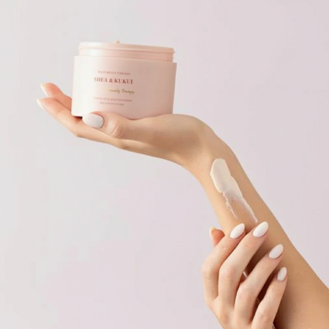 Laline Rich body cream Shea & Kukui 250ml NEW PACKAGE LALINE