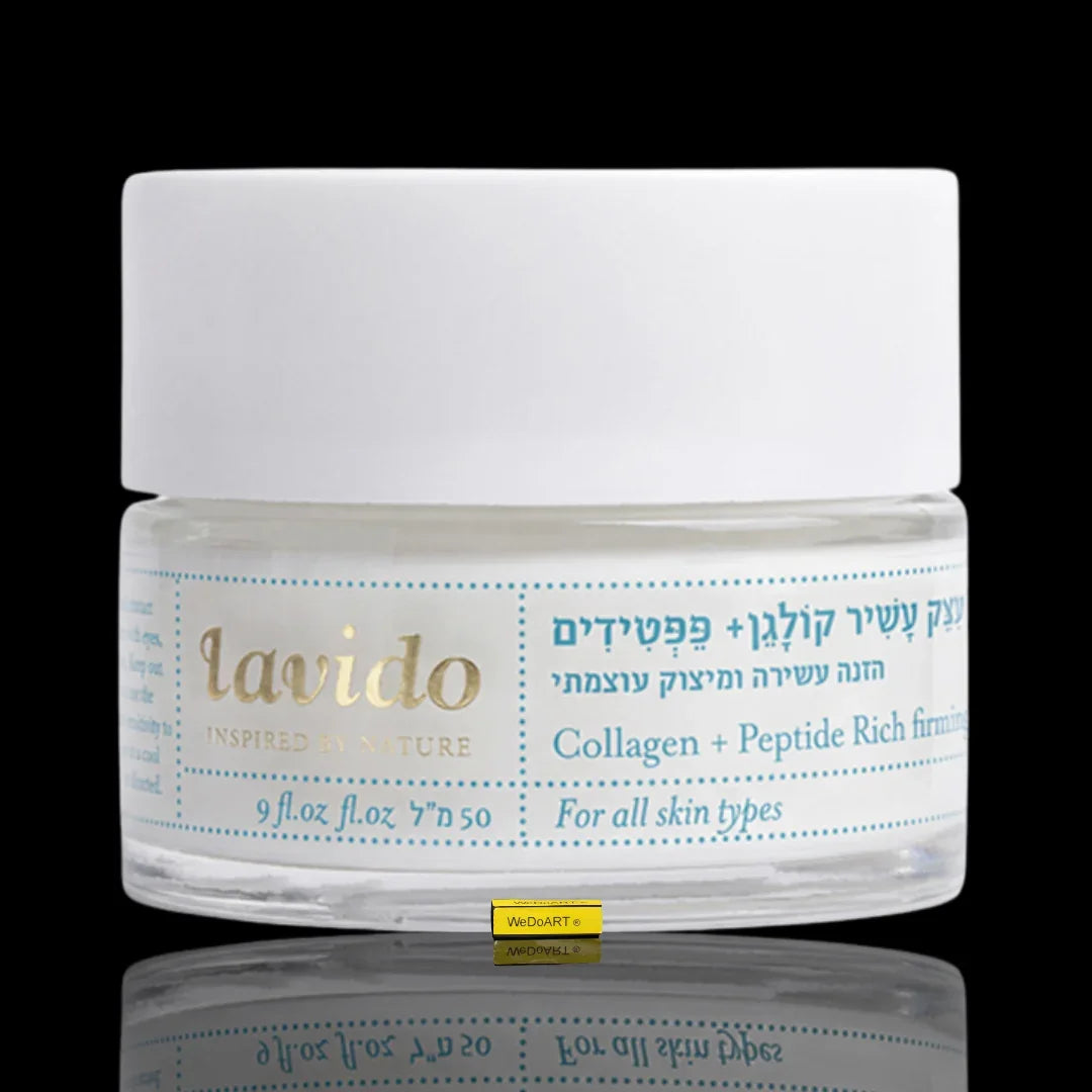 Lavido Collagen + Peptide Rich firming cream jar for all skin types