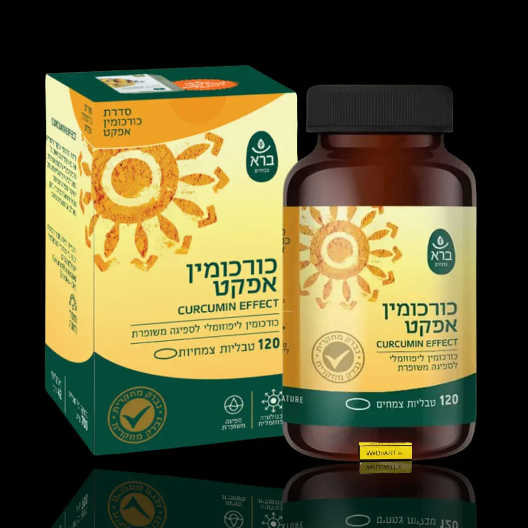 Curcumin effect 120 herbal capsules Bara Herbs