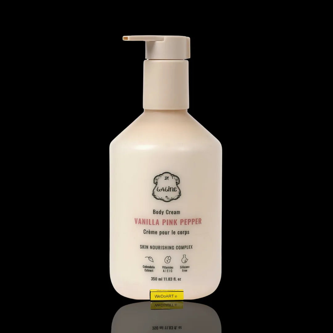 Laline Body cream-Vanilla Pink Pepper 350g - 12.46oz LALINE