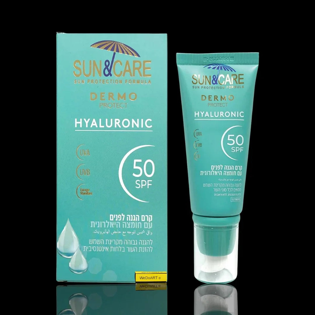 SUN and CARE Dermo Protect Gesichtssonnenschutz SPF50 mit Hyaluronsäure 60ml
