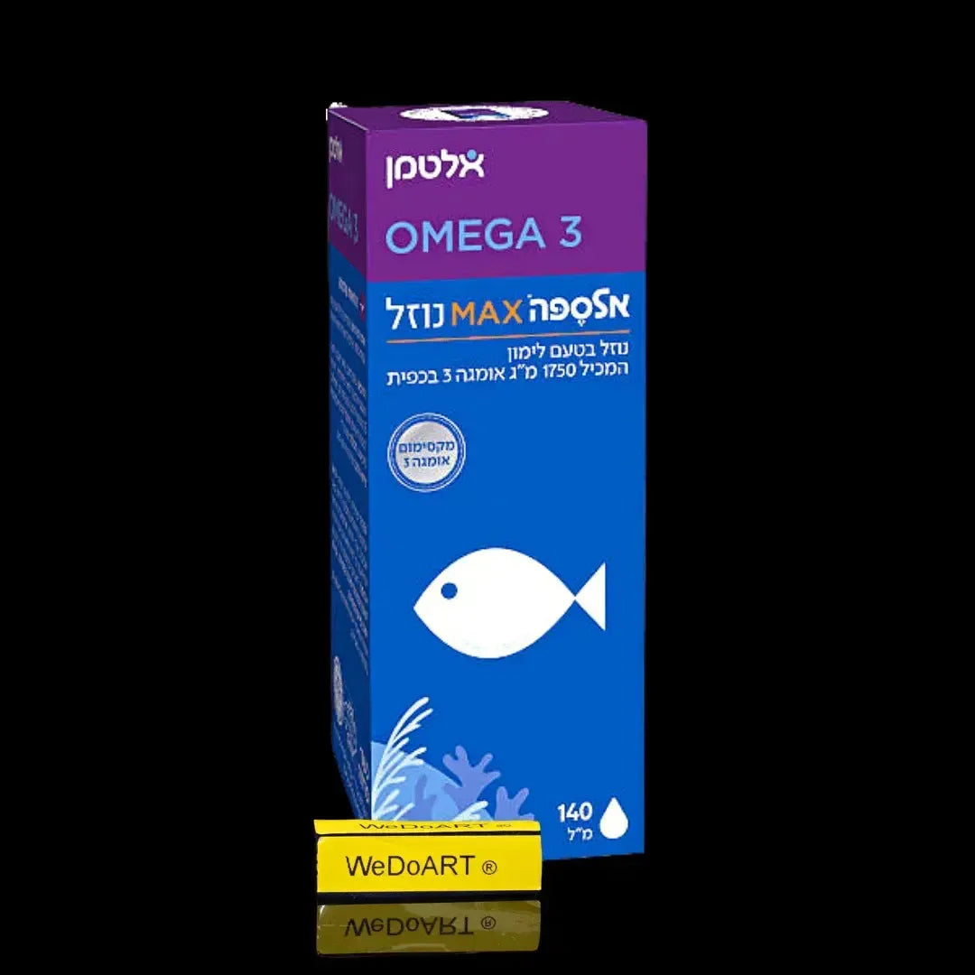 Altman -Alspa Omega 3 MAX liquid lemon flavor 140 ml Altman