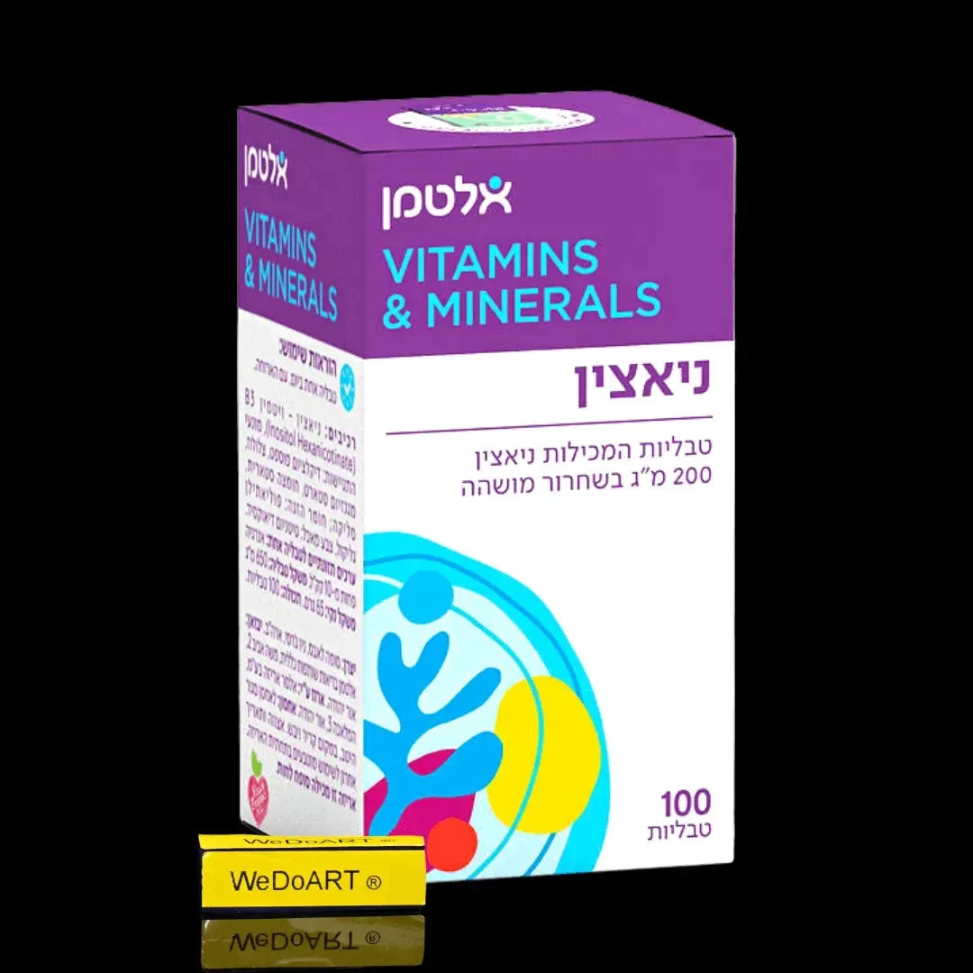 Altman NIACIN 200 mg 100 tablets Altman