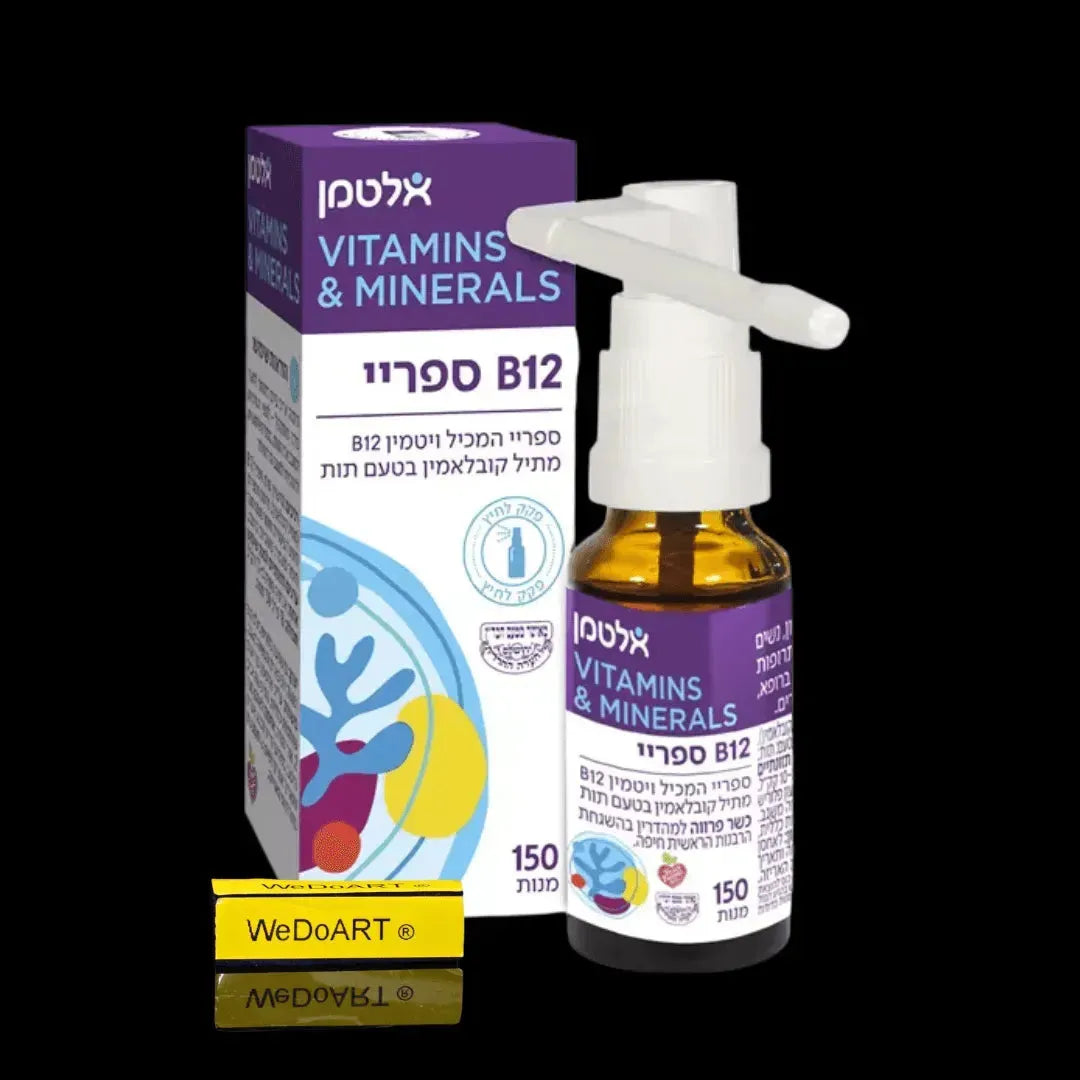 Altman -Vitamin B12 methylcobalamin spray with strawberry flavor 18 ml Altman