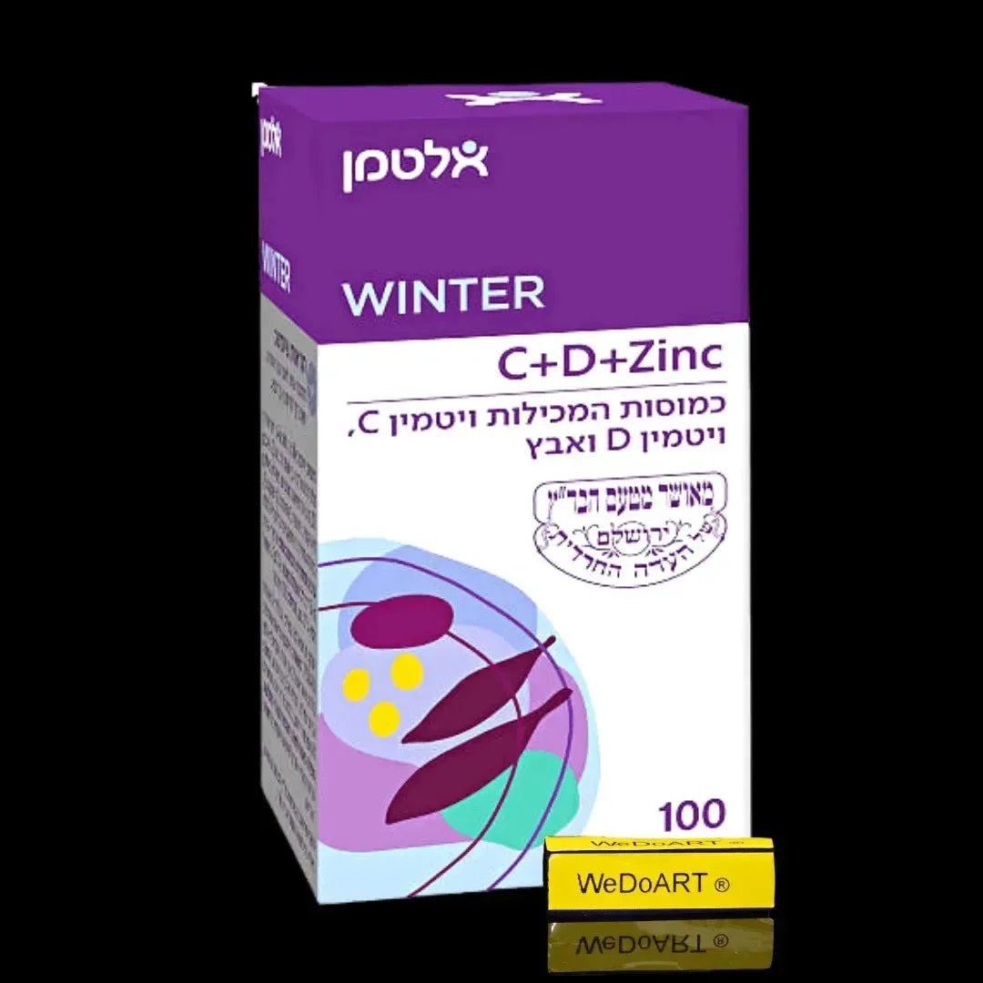 Altman -Vitamin C+D+Zinc 100 capsules Altman