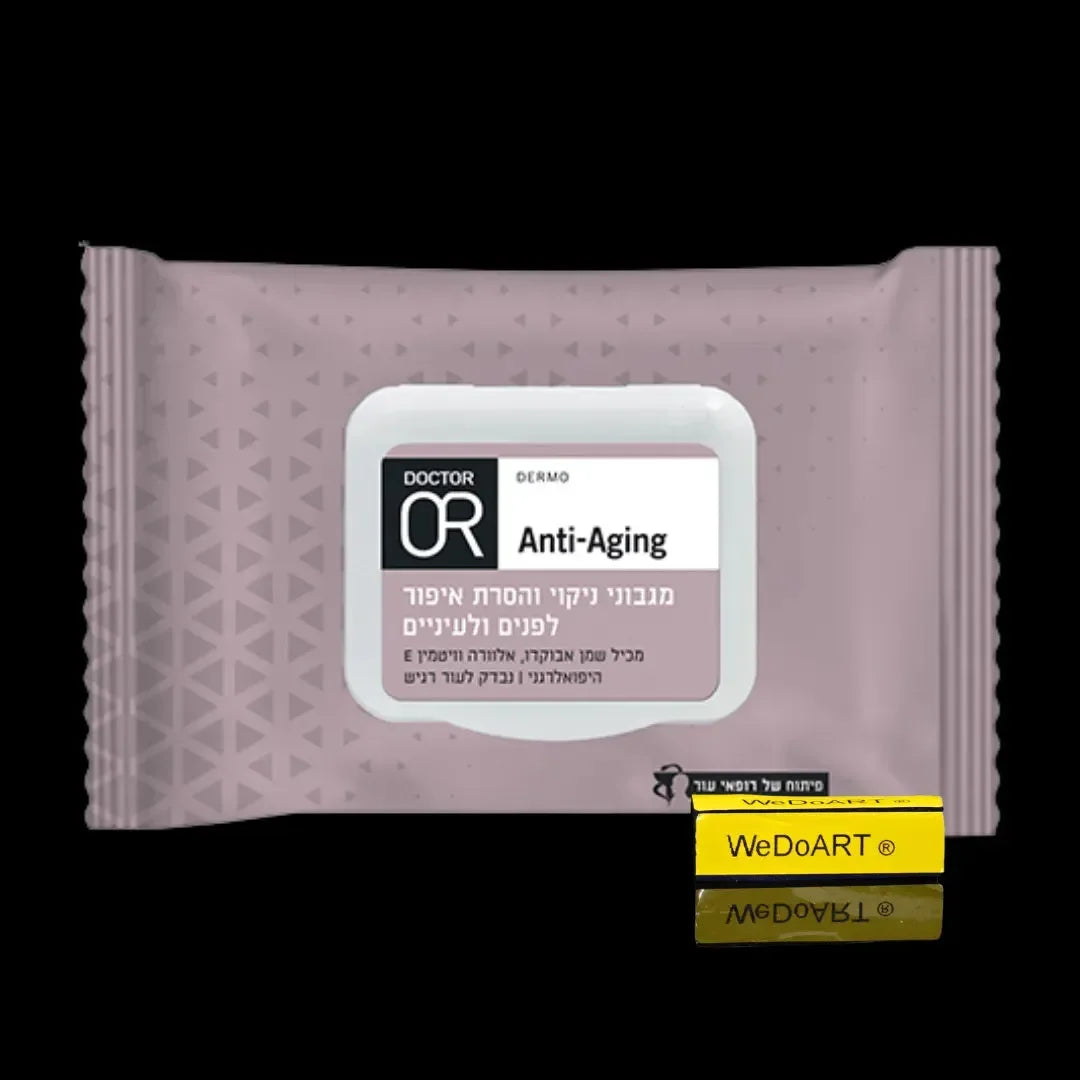ANTI AGING Cleansing & makeup removal wipes for face & eyes 24 units Doctor Or