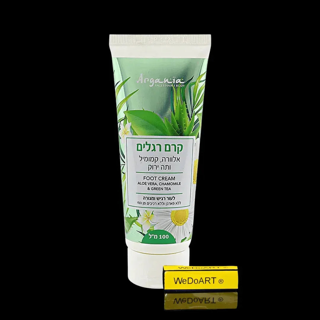 ARGANIA Chamomile aloe and green tea foot cream 100ml Argania Natural Materials