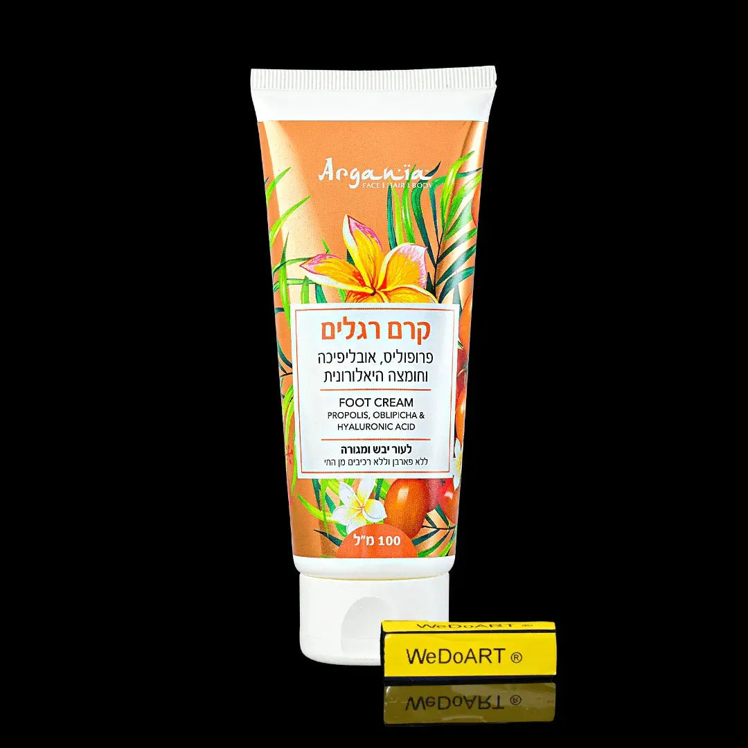 ARGANIA foot cream Buckthorn propolis and hyaluronic acid 100 ml Argania Natural Materials