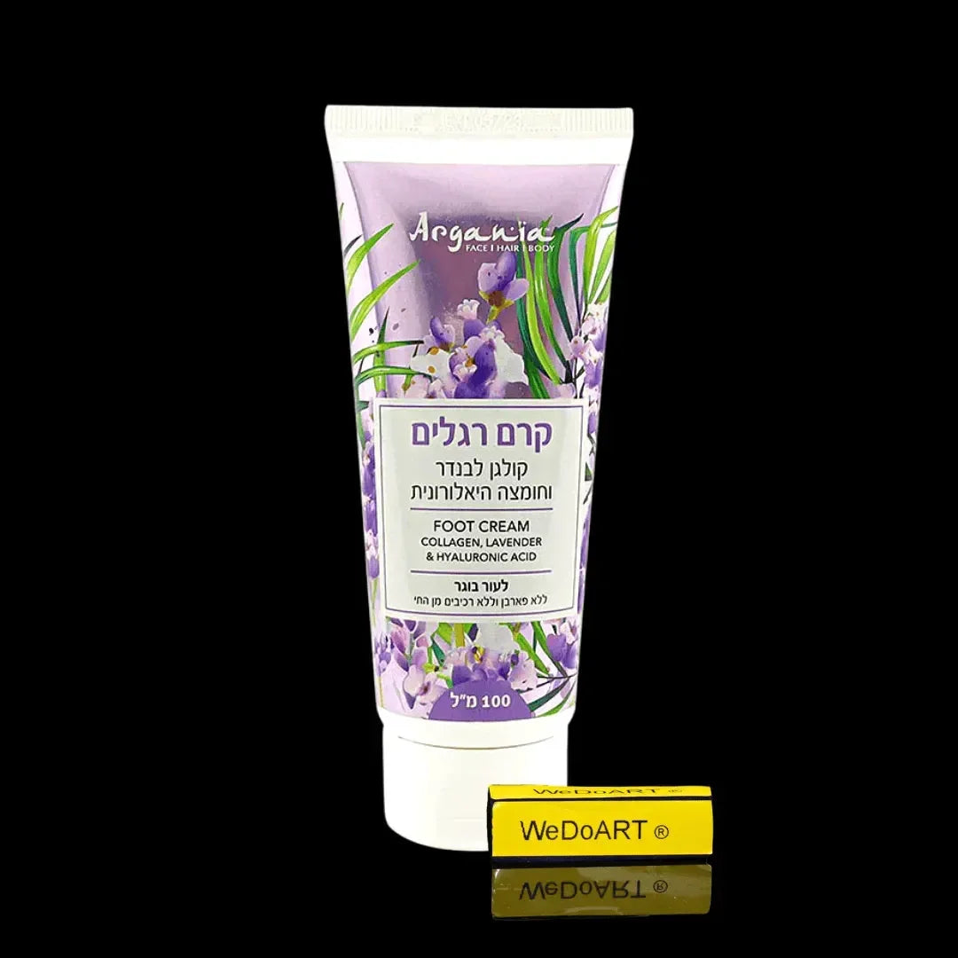 ARGANIA Foot cream Lavender collagen Hyaluronic acid 100 ml Argania Natural Materials
