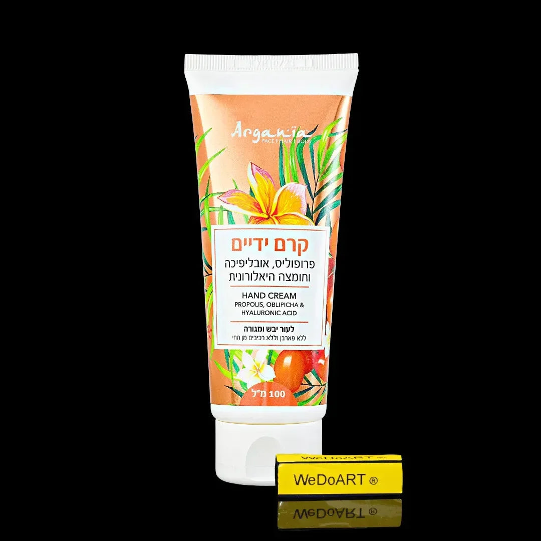 ARGANIA Hand cream Buckthorn propolis and hyaluronic acid 100 ml Argania Natural Materials
