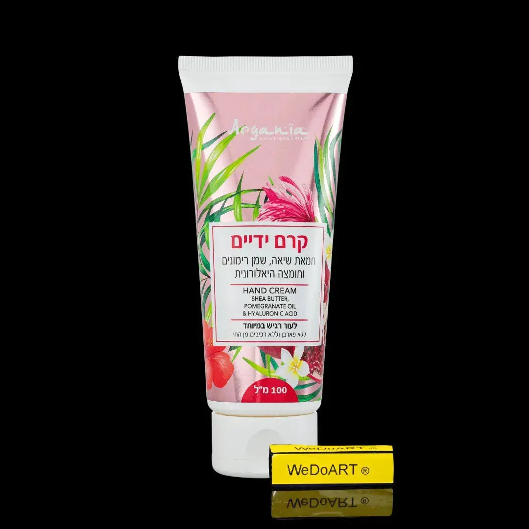 ARGANIA - Hand cream Shea butter Pomegranate oil and hyaluronic acid 100 ml Argania Natural Materials