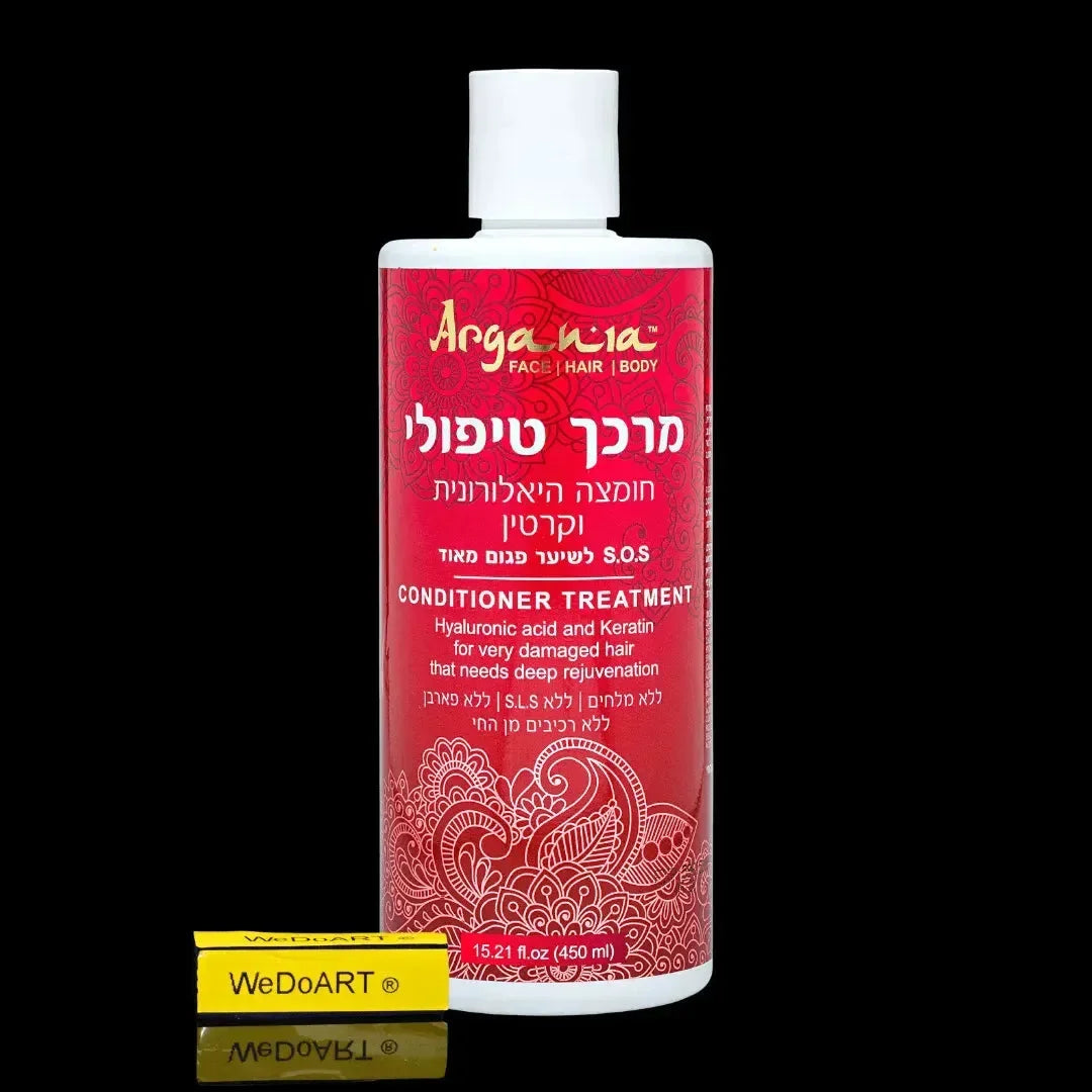 ARGANIA Hyaluronic acid and keratin treatment conditioner 450 ml Argania Natural Materials