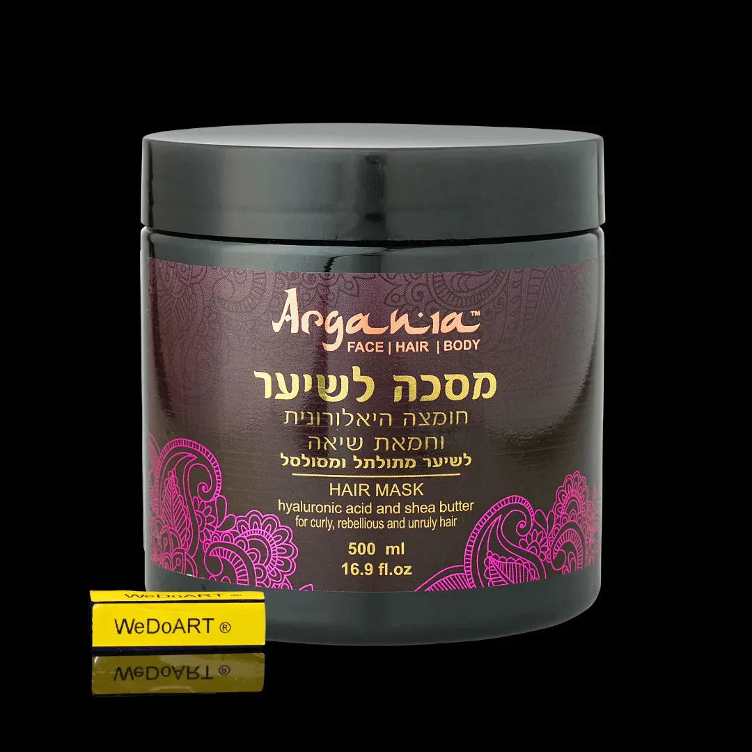 ARGANIA Hyaluronic acid and shea butter hair mask 500 ml Argania Natural Materials