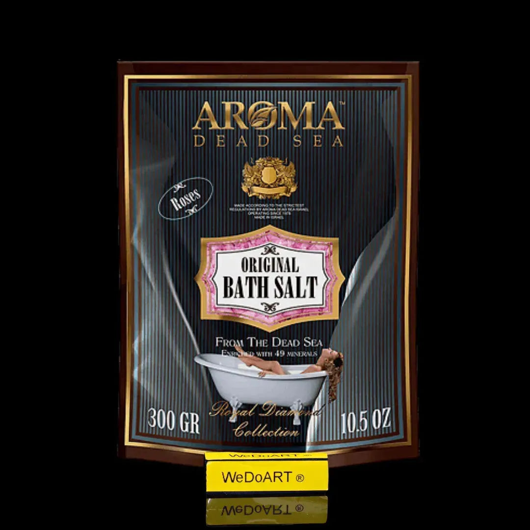 Aroma Bath Salt Roses 300 gr Aroma Dead Sea