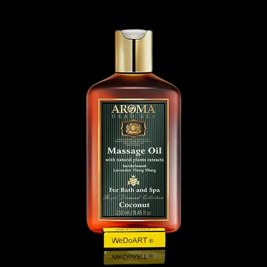 Aromatic Professional Massage Oil Coconut 250 ml Aroma Dead Sea