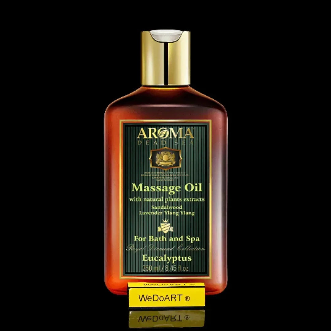 Aromatic Professional Massage Oil Eucalyptus 250 ml Aroma Dead Sea