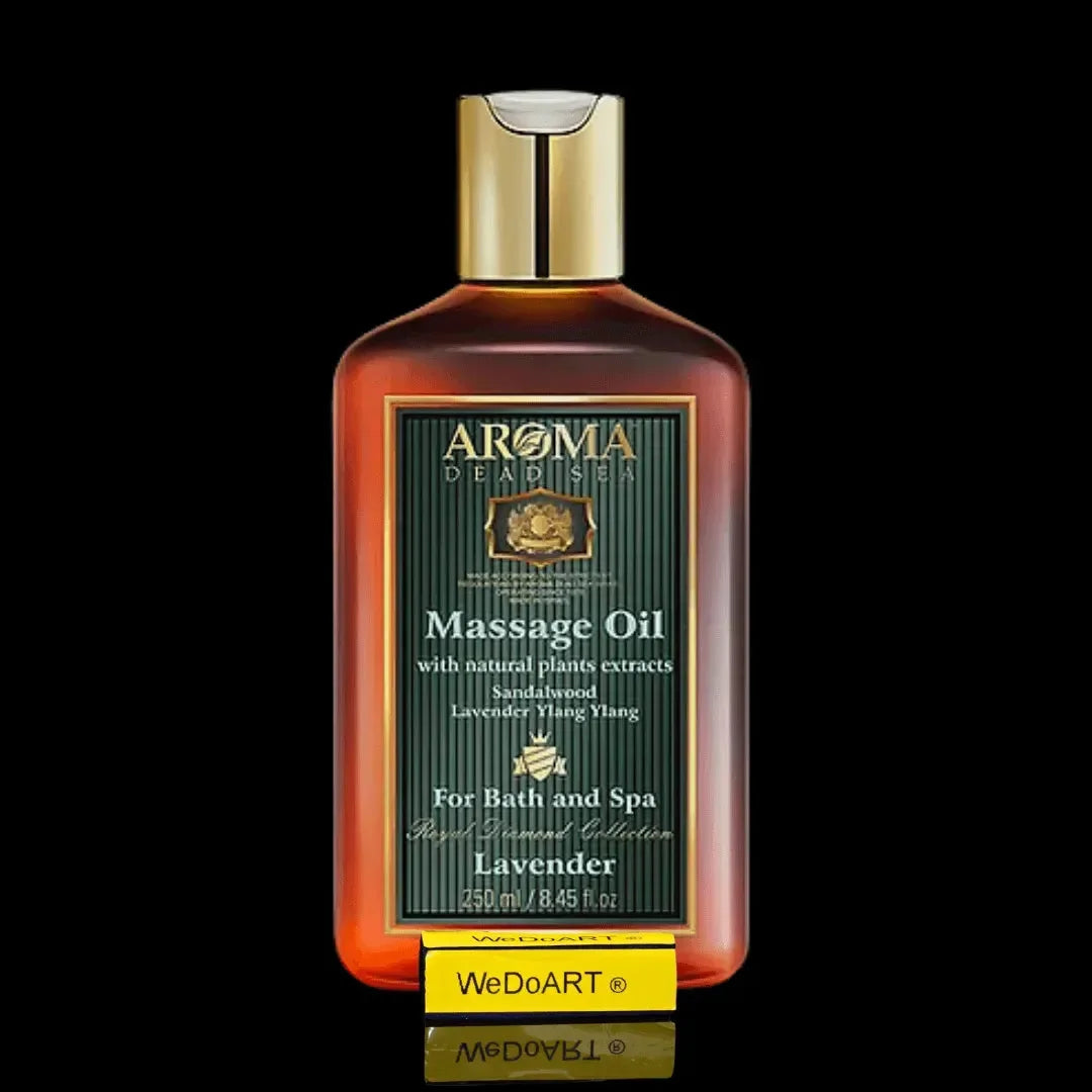 Aromatic Professional Massage Oil Lavender 250 ml Aroma Dead Sea