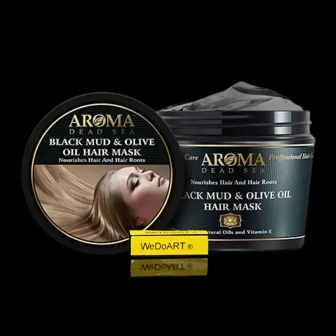 Black Mud & Olive Oil Hair Mask PM58 500 ml Aroma Dead Sea