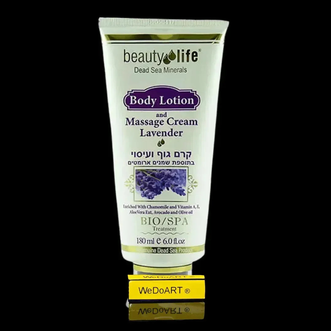 Body and Massage Lotion Lavender 180 ml Aroma Dead Sea