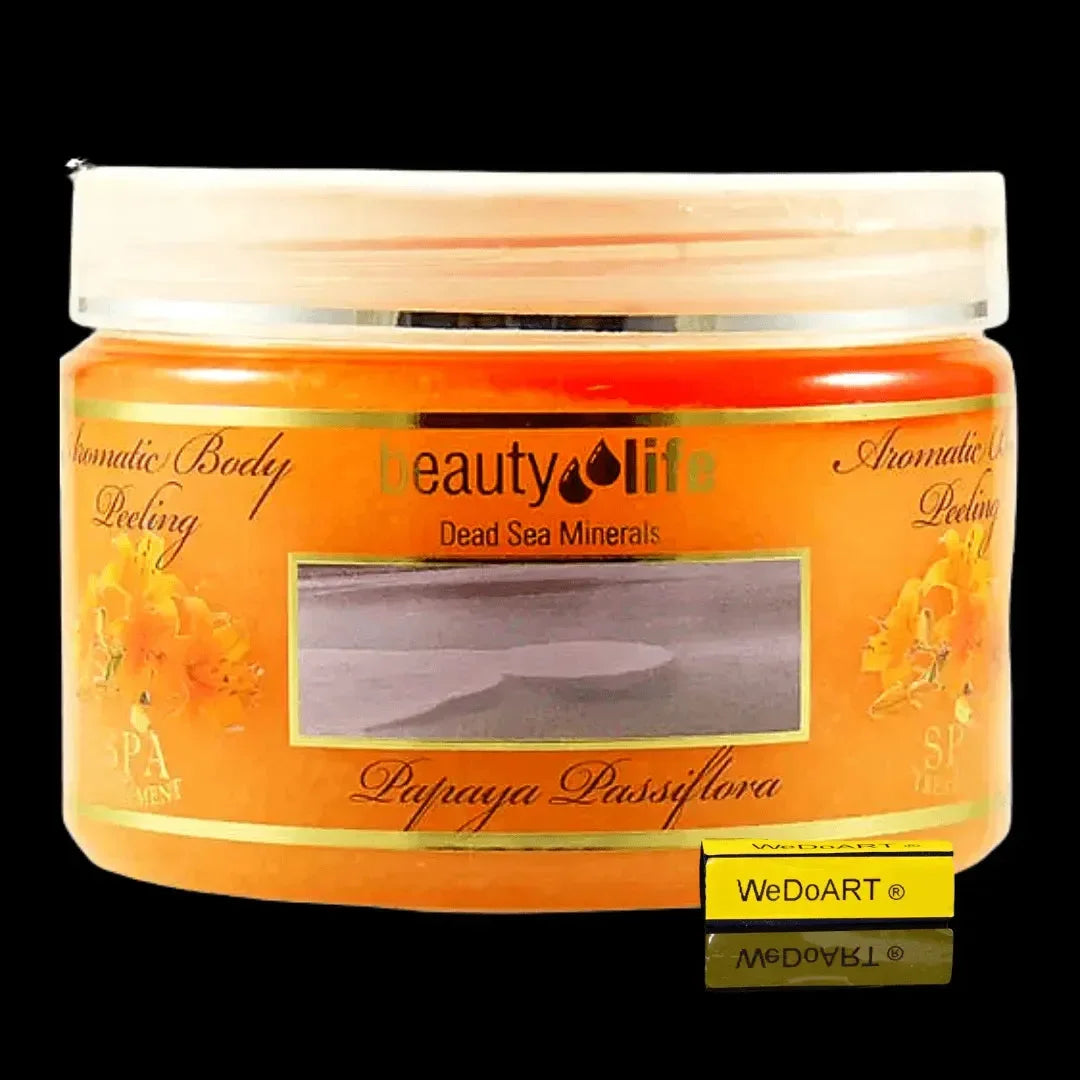 Body Peeling Papaya Passiflora 450 gr Aroma Dead Sea