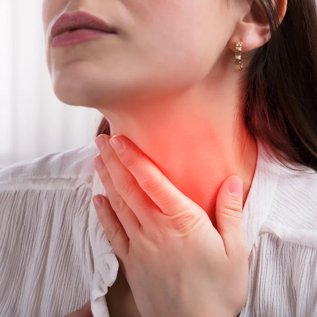 Calgaron Peppermint Sore Throat Relief 24 Lozenges RAFA LABORATORIES