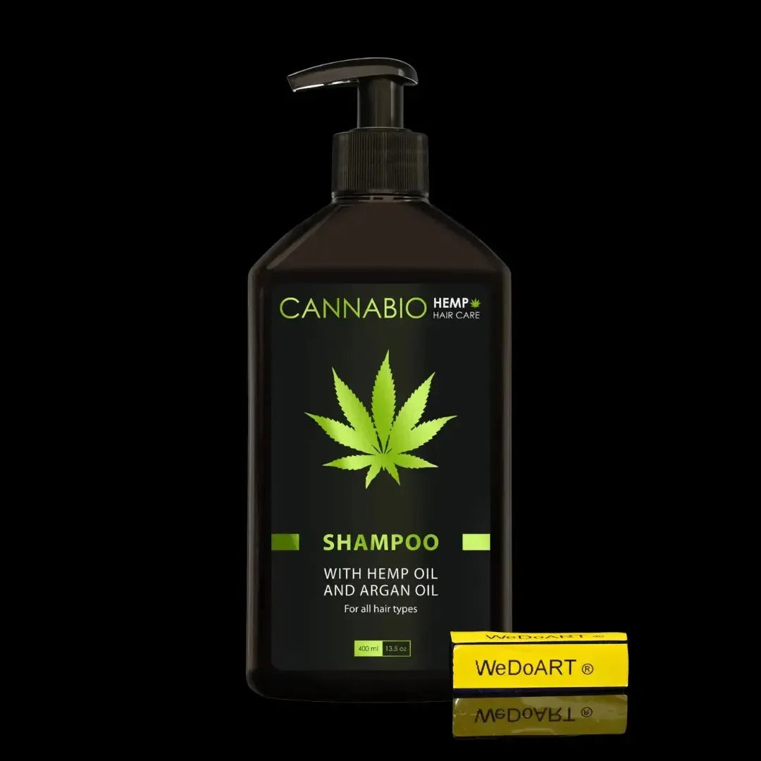 CANNABIO - Shampoo with Hemp oil and Argan oil – 400 ml Sea of SPA