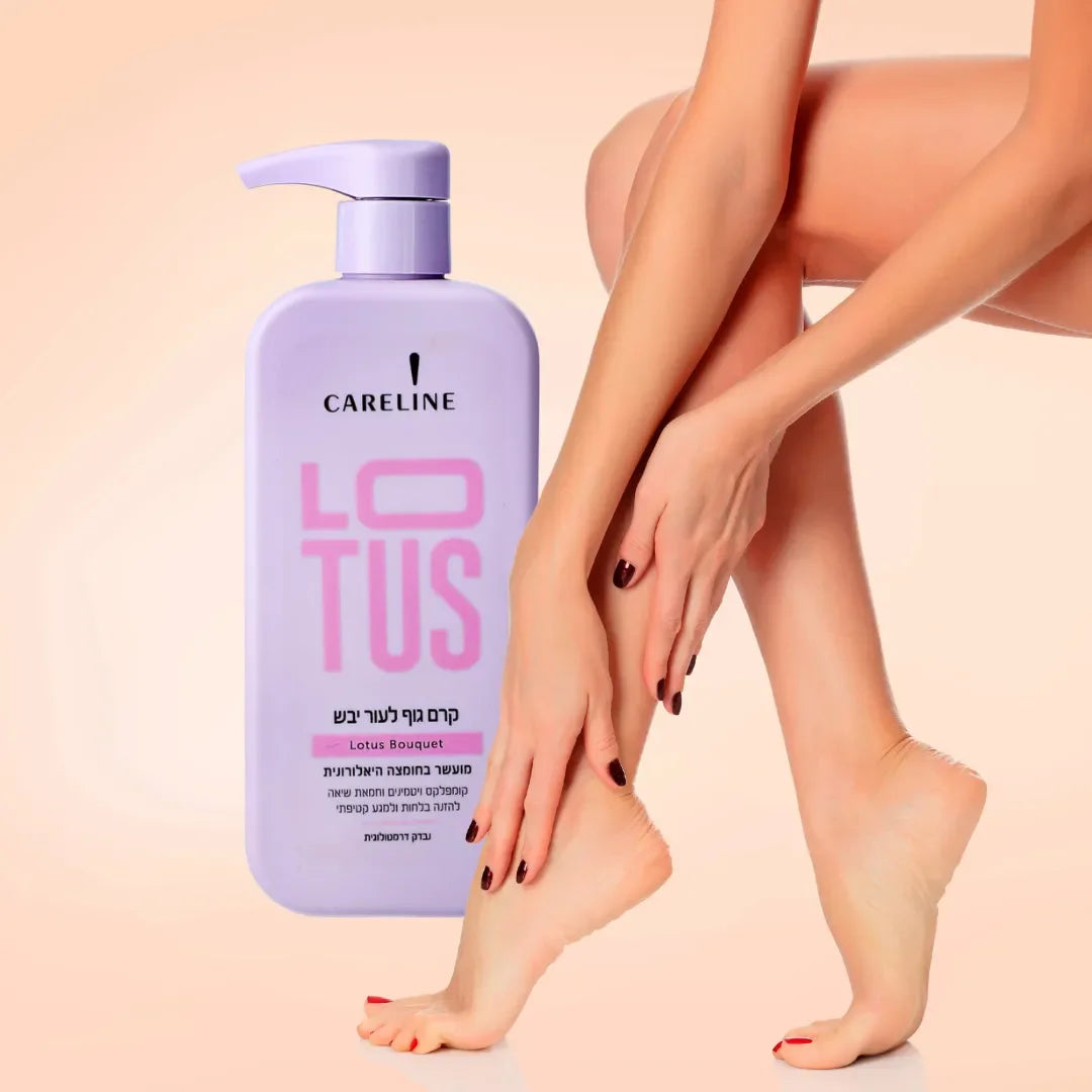 CARELINE - LOTUS Body Cream for Dry Skin 500 ml Careline