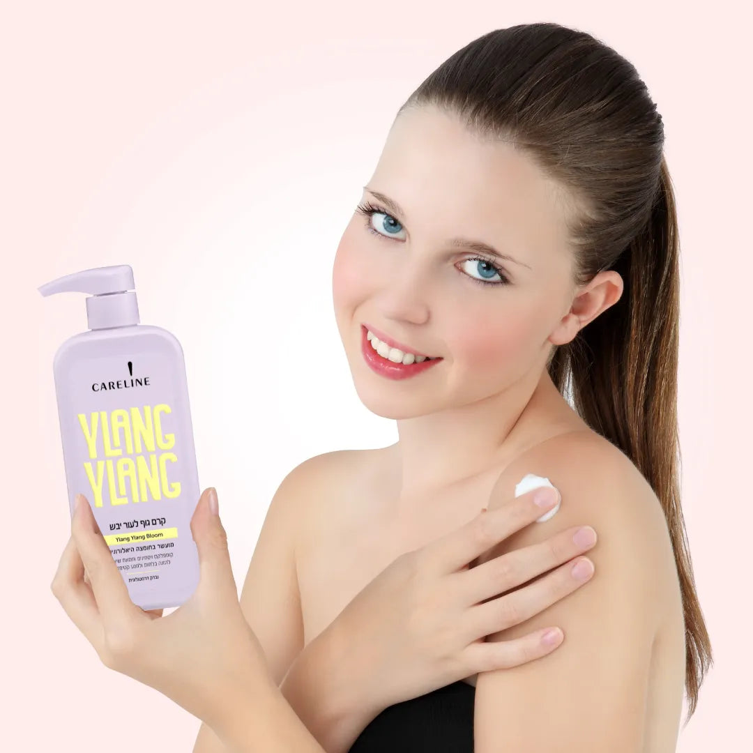 CARELINE - YLANG YLANG Body Cream for Dry Skin 500 ml Careline