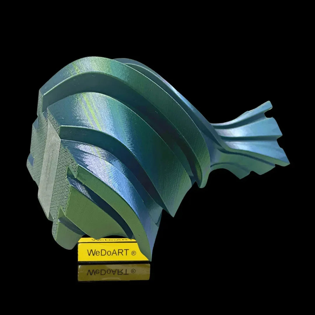 Colorful Spiral Vase 3d print 17 cm tall WEDOART-IL
