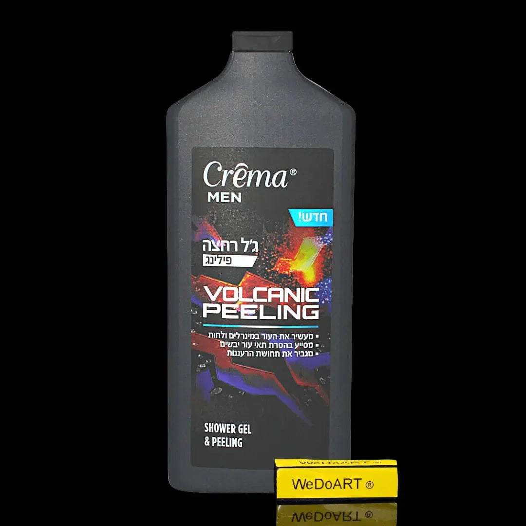 CREMA - MEN Volcanic Peeling Exfoliating shower gel 700 ml CREMA