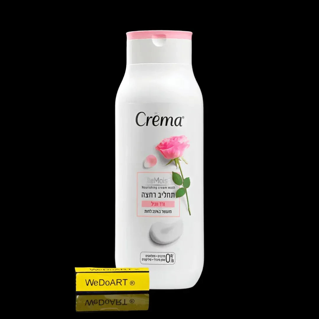 CREMA - ReMoist nourishing cream wash Rose and vanilla 700 ml CREMA