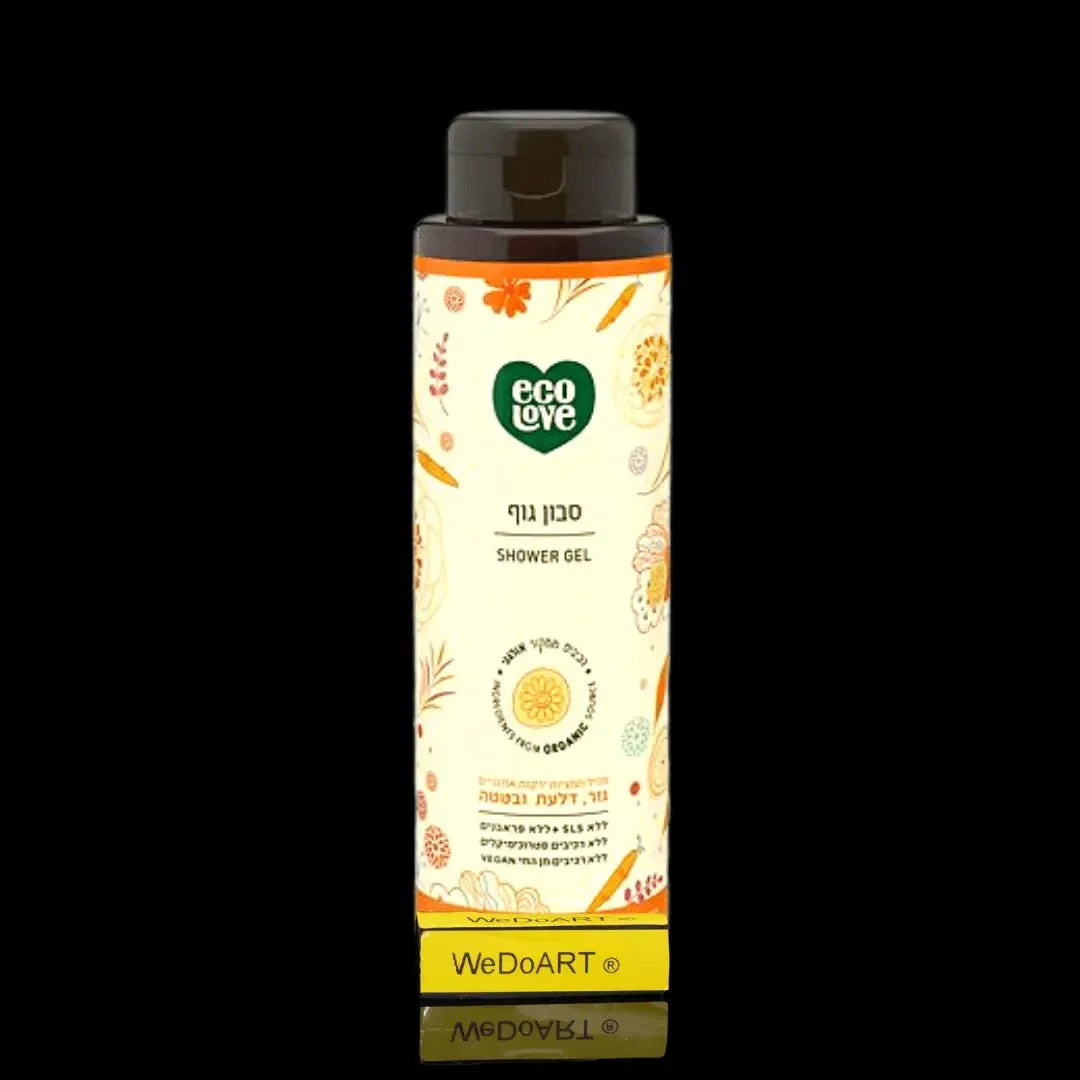 Eco love - Shower Gel Carrot, pumpkin and sweet potato Orange Collection 500 ml Eco Love