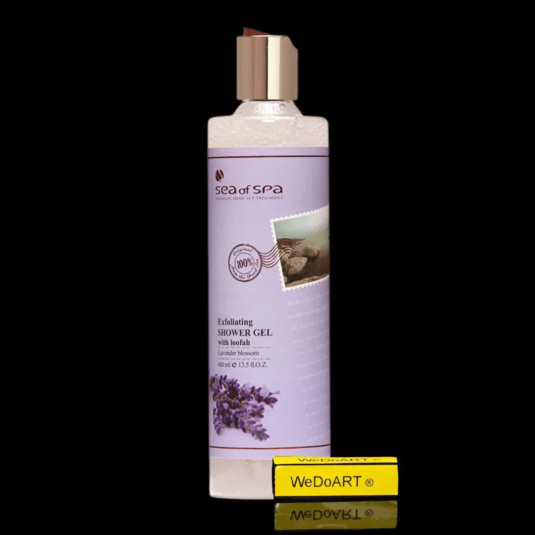 Exfoliating Shower Gel Lavender Blossom – 400 ml Sea of SPA