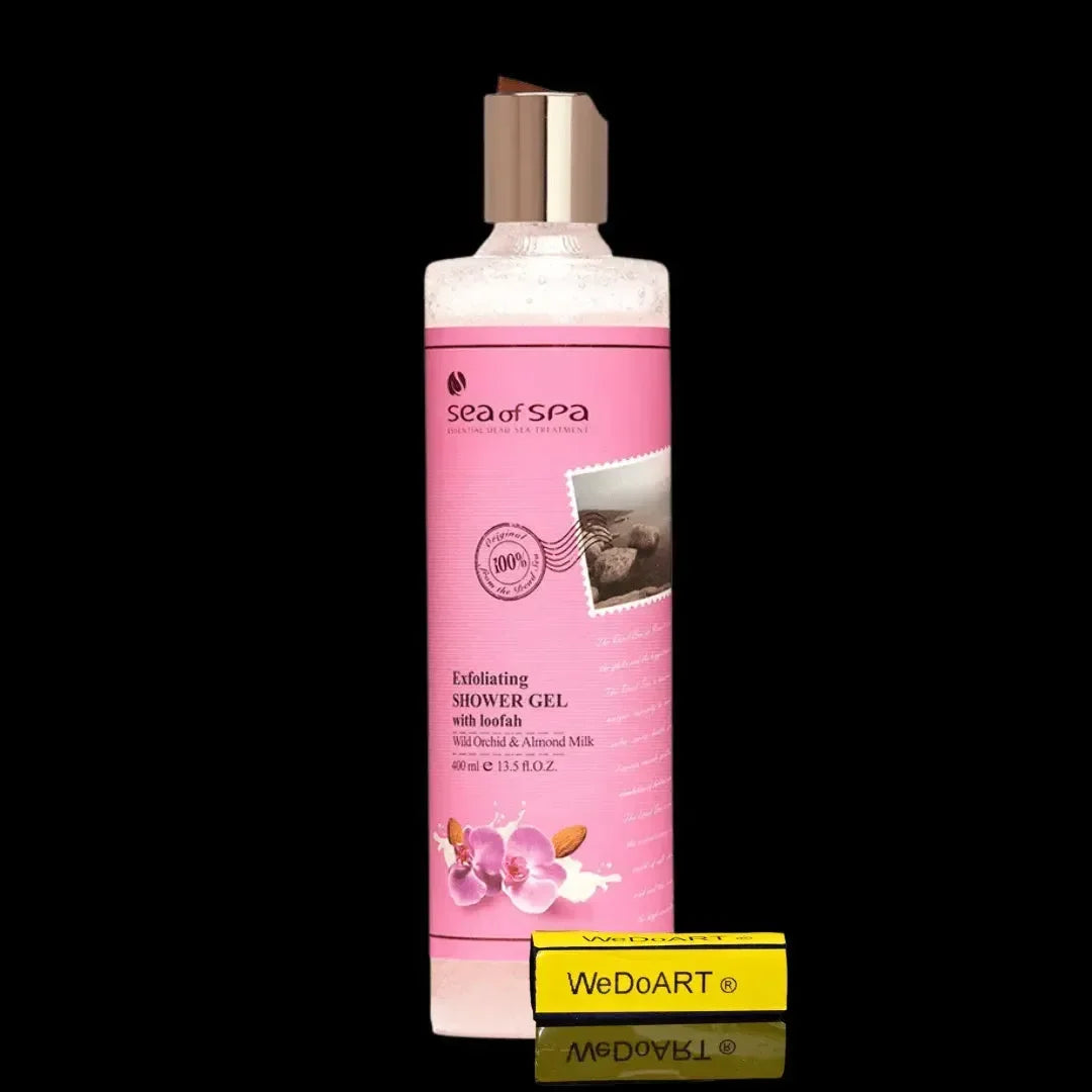 Exfoliating Shower Gel Wild Orchid & Almond Milk – 400 ml Sea of SPA