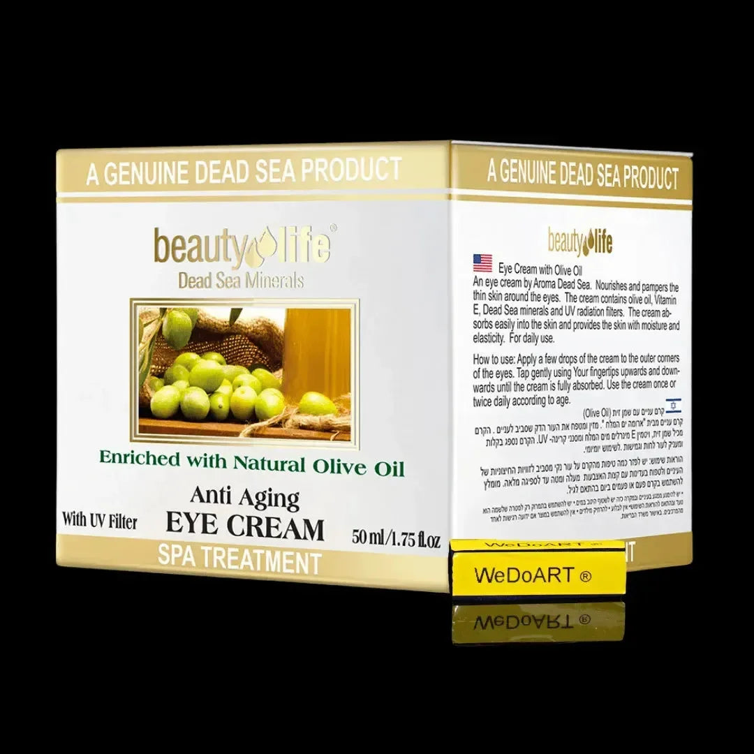 Eye Cream with Olive Oil for all skin types 50 ml Aroma Dead Sea