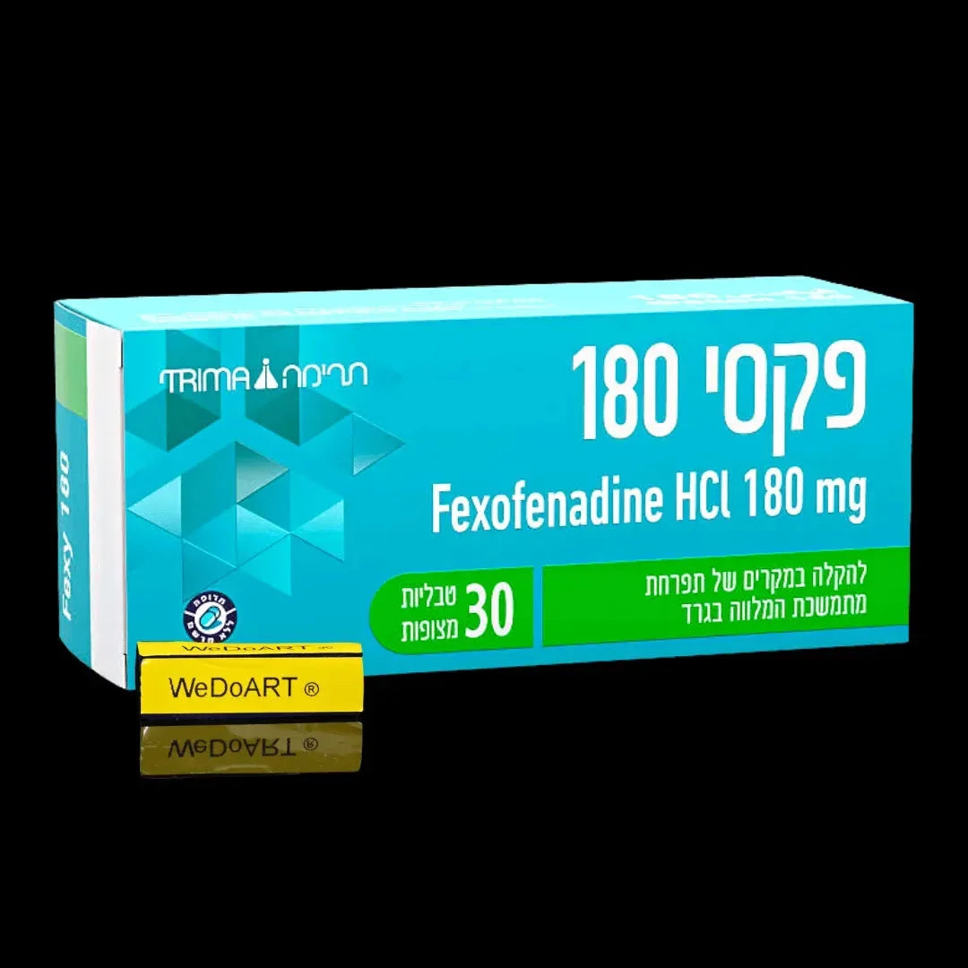 Fexofenadine HCI 180 mg 30 tablets Trima