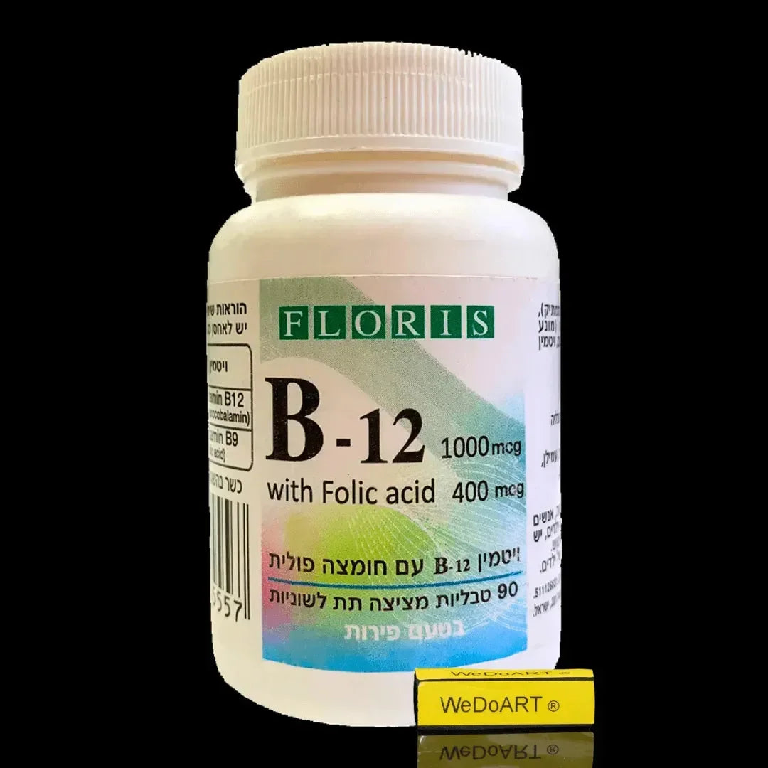 Floris Vitamin B12 with folic acid 90 tablets FLORIS