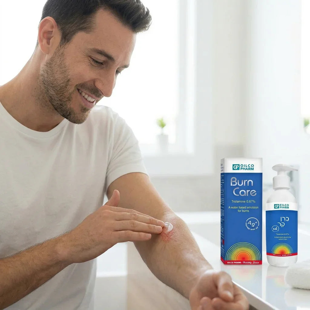 GILCO PHARM - Burn Care – Быстродействующая эмульсия для облегчения боли при ожогах, 250 мл